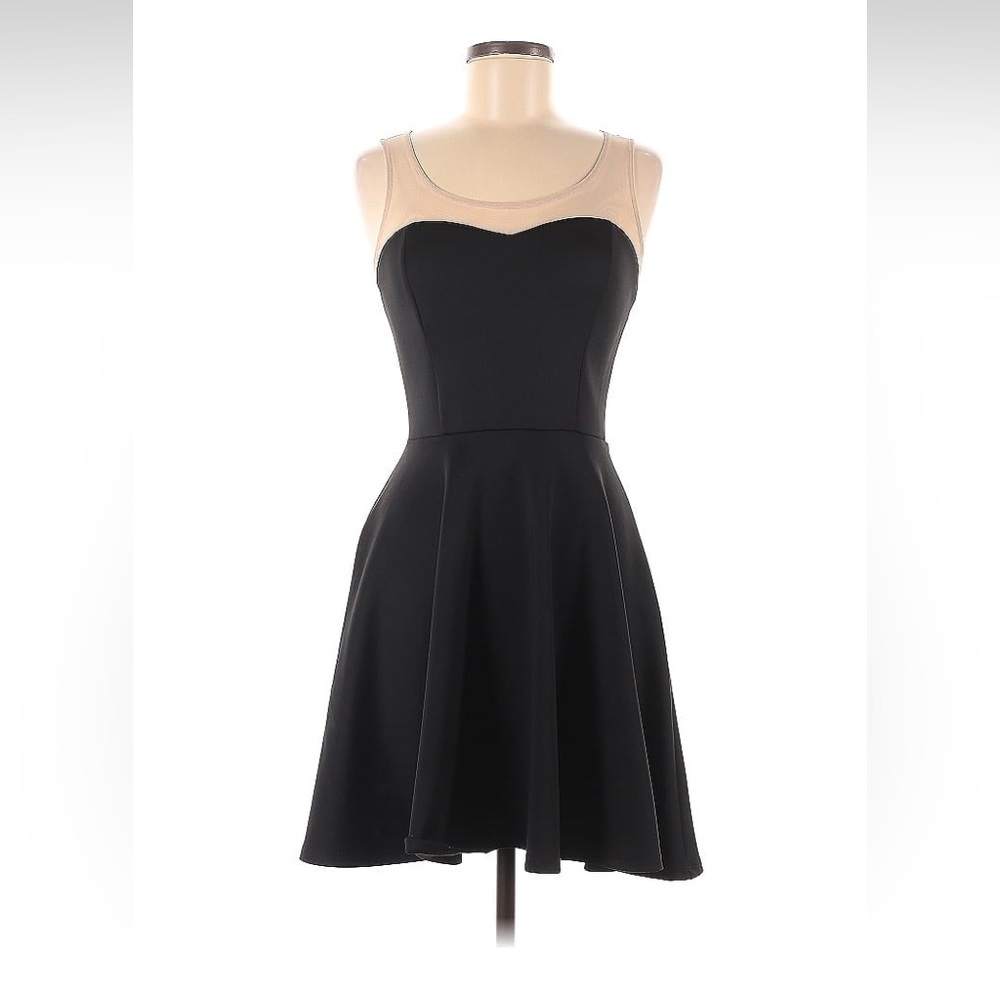 Cute fit and flare summer cocktail dress
